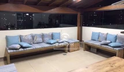 Cobertura com 3 dormitórios à venda, 137 m² por R$ 610.000,00 - Parque São Vicente - Mauá/SP