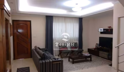 Sobrado com 3 dormitórios à venda, 136 m² por R$ 740.000,00 - Vila Pires - Santo André/SP