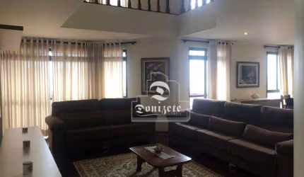 Apartamento Duplex com 5 dormitórios, 300 m² - venda por R$ 1.890.000,00 ou aluguel por R$ 10.700,00/mês - Vila Bastos - Santo André/SP