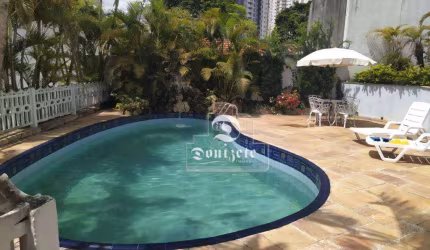Casa, 380 m² - venda por R$ 5.500.000,00 ou aluguel por R$ 17.746,24/mês - Vila Homero Thon - Santo André/SP