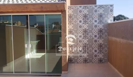 Cobertura com 2 dormitórios à venda, 98 m² por R$ 419.999,00 - Vila Camilópolis - Santo André/SP