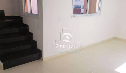 Cobertura com 2 dormitórios à venda, 98 m² por R$ 419.999,90 - Vila Camilópolis - Santo André/SP