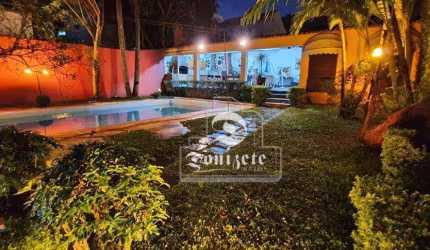 Casa, 384 m² - venda por R$ 2.648.999,00 ou aluguel por R$ 15.708,33/mês - Vila Bastos - Santo André/SP