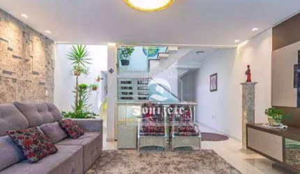 Sobrado com 3 dormitórios à venda, 195 m² por R$ 1.550.000,00 - Vila Assunção - Santo André/SP