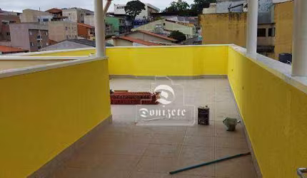 Cobertura com 2 dormitórios à venda, 104 m² por R$ 419.999,99 - Vila Camilópolis - Santo André/SP