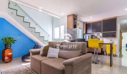 Cobertura com 3 dormitórios à venda, 150 m² por R$ 649.999,90 - Jardim Paraíso - Santo André/SP
