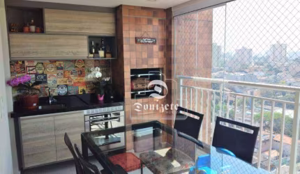 Apartamento com 3 dormitórios à venda, 86 m² por R$ 746.000,00 - Vila Valparaíso - Santo André/SP