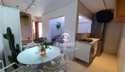 Apartamento com 2 dormitórios à venda, 38 m² por R$ 320.000,00 - Vila Scarpelli - Santo André/SP