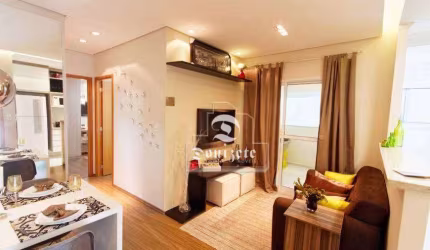 Apartamento à venda, 51 m² por R$ 429.899,00 - Vila Humaitá - Santo André/SP