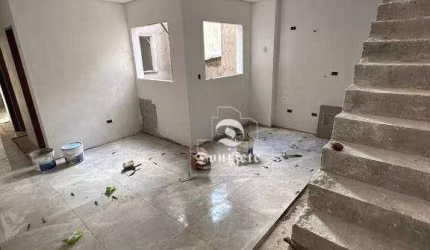 Cobertura com 2 dormitórios à venda, 112 m² por R$ 425.000,00 - Vila Humaitá - Santo André/SP