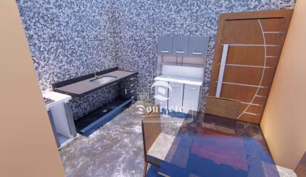 Cobertura com 2 dormitórios à venda, 110 m² por R$ 880.000,00 - Vila América - Santo André/SP