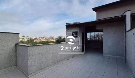 Cobertura com 2 dormitórios à venda, 90 m² por R$ 460.000,00 - Vila Assunção - Santo André/SP