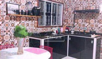 Sobrado com 4 dormitórios à venda, 200 m² por R$ 398.999,00 - Jardim Aclimação - Santo André/SP