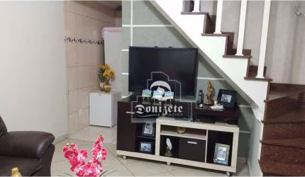 Sobrado com 3 dormitórios à venda, 160 m² por R$ 789.999,99 - Vila Curuçá - Santo André/SP