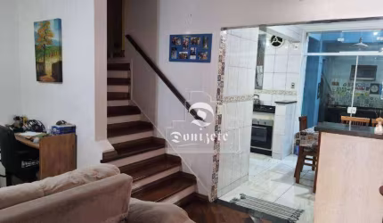 Sobrado à venda, 126 m² por R$ 618.999,99 - Utinga - Santo André/SP