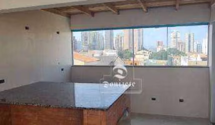 Cobertura à venda, 107 m² por R$ 589.998,00 - Campestre - Santo André/SP