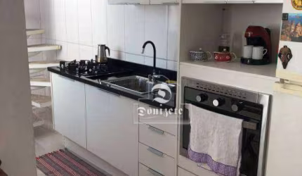 Cobertura com 2 dormitórios à venda, 90 m² por R$ 380.000,00 - Vila Pires - Santo André/SP
