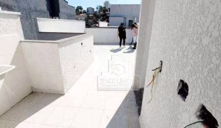 Cobertura com 2 dormitórios à venda, 97 m² por R$ 410.000,00 - Vila Eldízia - Santo André/SP
