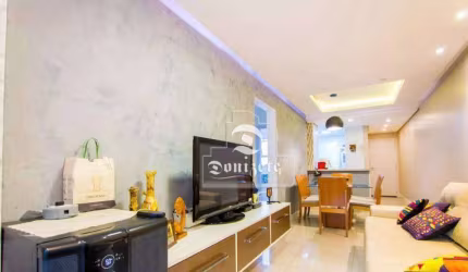 Apartamento com 3 dormitórios à venda, 84 m² por R$ 549.000,00 - Vila Valparaíso - Santo André/SP