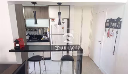 Apartamento com 3 dormitórios à venda, 76 m² por R$ 695.000,00 - Campestre - Santo André/SP