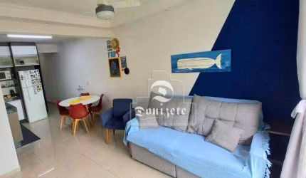 Apartamento com 2 dormitórios à venda, 71 m² por R$ 349.000,00 - Vila Príncipe de Gales - Santo André/SP