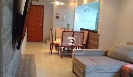 Cobertura com 3 dormitórios à venda, 180 m² por R$ 700.000,00 - Parque das Nações - Santo André/SP