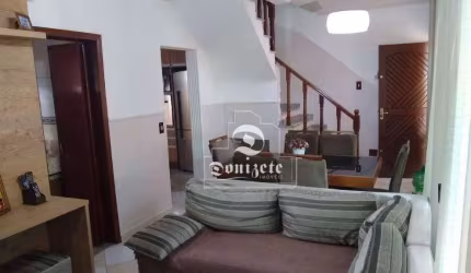 Sobrado com 3 dormitórios à venda, 87 m² por R$ 750.000,00 - Parque das Nações - Santo André/SP