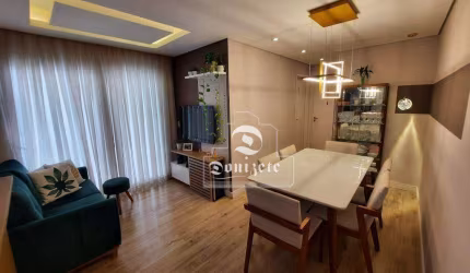 Apartamento com 2 dormitórios à venda, 57 m² por R$ 615.555,55 - Jardim - Santo André/SP