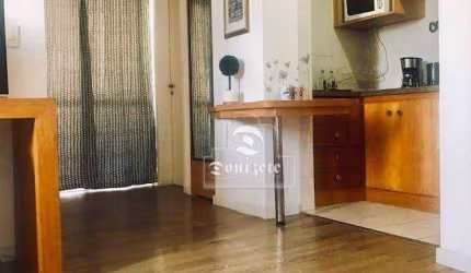 Flat com 1 dormitório à venda, 43 m² por R$ 275.000,00 - Vila Bastos - Santo André/SP