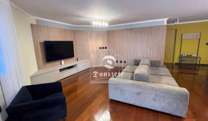 Apartamento com 4 dormitórios, 200 m² - venda por R$ 1.800.000,00 ou aluguel por R$ 16.828,83/mês - Vila Assunção - Santo André/SP