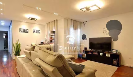 Cobertura com 3 dormitórios à venda, 140 m² por R$ 670.000,00 - Vila Valparaíso - Santo André/SP
