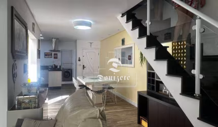Sobrado com 3 dormitórios à venda, 200 m² por R$ 1.040.000,00 - Vila Valparaíso - Santo André/SP