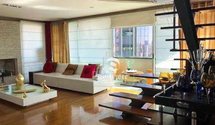 Cobertura com 5 dormitórios, 414 m² - venda por R$ 3.500.000,00 ou aluguel por R$ 22.056,67/mês - Jardim - Santo André/SP