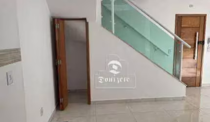 Cobertura com 2 dormitórios à venda, 108 m² por R$ 520.000,00 - Casa Branca - Santo André/SP