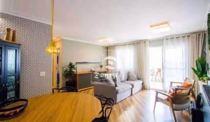 Apartamento à venda, 91 m² por R$ 850.000,00 - Vila Valparaíso - Santo André/SP