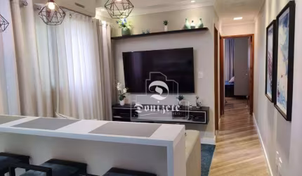 Apartamento com 2 dormitórios à venda, 54 m² por R$ 419.000,00 - Vila Pires - Santo André/SP