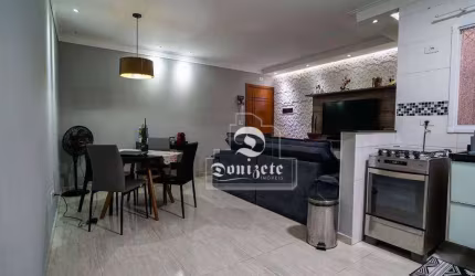 Cobertura com 2 dormitórios à venda, 90 m² por R$ 510.000,00 - Vila Assunção - Santo André/SP