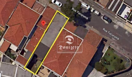 Terreno à venda, 125 m² por R$ 379.999,90 - Vila Scarpelli - Santo André/SP