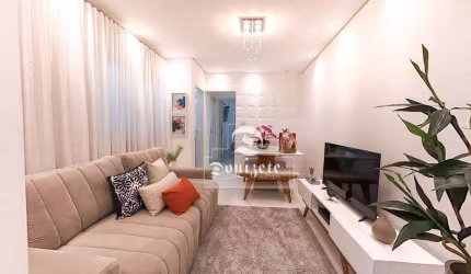 Apartamento com 2 dormitórios à venda, 56 m² por R$ 390.000,00 - Vila Camilópolis - Santo André/SP