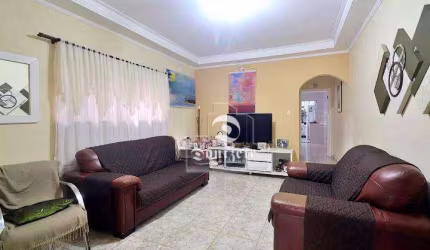Sobrado com 4 dormitórios à venda, 166 m² por R$ 970.000,00 - Campestre - Santo André/SP