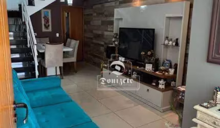 Sobrado com 3 dormitórios à venda, 94 m² por R$ 570.000,00 - Jardim Jamaica - Santo André/SP