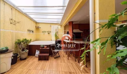 Sobrado com 4 dormitórios à venda, 259 m² por R$ 1.699.999,90 - Jardim Bela Vista - Santo André/SP