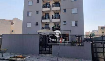 Apartamento com 2 dormitórios para alugar, 55 m² por R$ 2.115,08/mês - Vila Guiomar - Santo André/SP