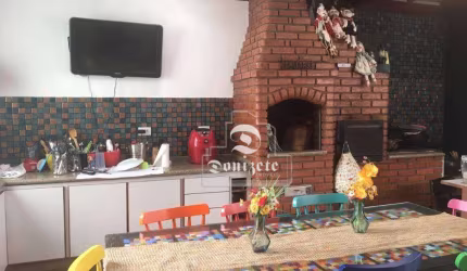 Sobrado com 3 dormitórios à venda, 133 m² por R$ 1.200.000,00 - Vila Homero Thon - Santo André/SP