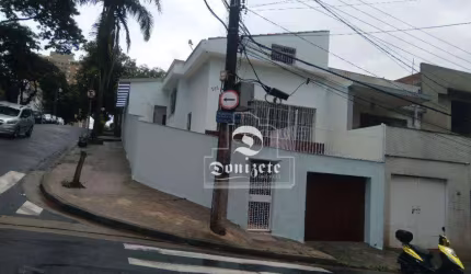 Casa com 2 dormitórios para alugar, 130 m² por R$ 4.550,00/mês - Campestre - Santo André/SP