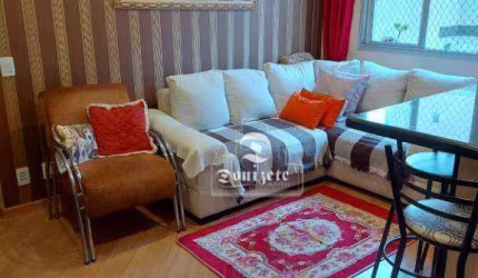 Apartamento com 2 dormitórios à venda, 55 m² por R$ 350.000,00 - Vila Guiomar - Santo André/SP