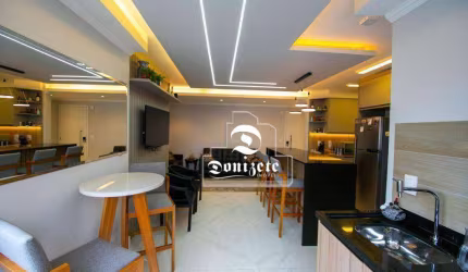 Apartamento com 2 dormitórios à venda, 80 m² por R$ 1.060.000,00 - Vila Léa - Santo André/SP