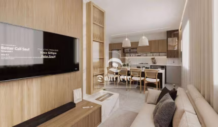 Apartamento com 2 dormitórios à venda, 34 m² por R$ 426.000,00 - Jardim Bela Vista - Santo André/SP