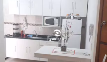 Apartamento com 2 dormitórios à venda, 54 m² por R$ 349.000,00 - Campestre - Santo André/SP