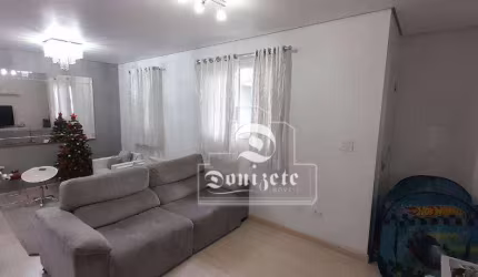 Sobrado com 3 dormitórios à venda, 140 m² por R$ 854.990,00 - Campestre - Santo André/SP